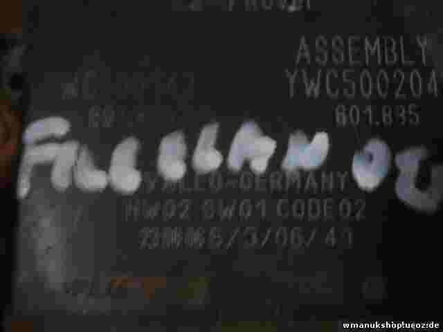 Controllo elettronico del parcheggio Land Rover Freelander YWC500143 YWC500204