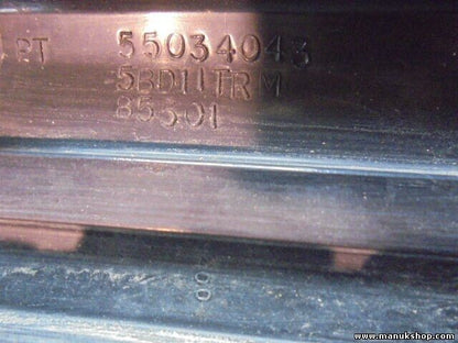 Parrilla rejilla frontal delantera Jeep Cherokee XJ 1984–1996 55034043 5BD11TRM