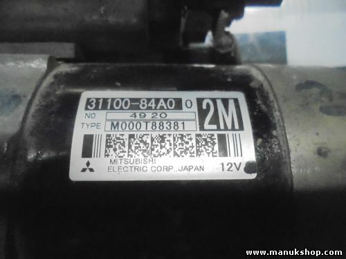 Arranque  Suzuki Jimny 1.5 DDiS 4x4 3110084A0 31100-84A0 31100 84A0 M000T88381