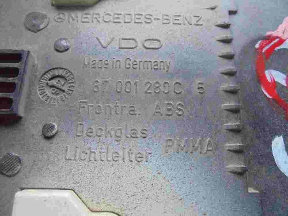 Esferas del cuadro instrumentos  Mercedes W124 87001280C 1244401547 1245439722