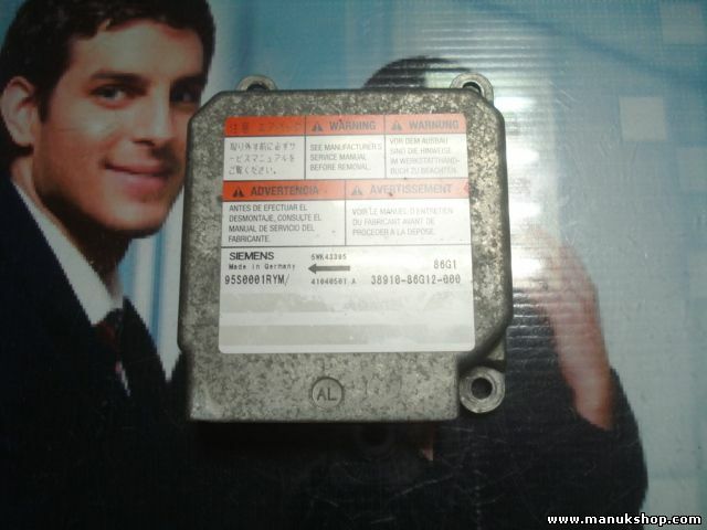 Airbag Centralita Suzuki Ignis 3891086G12000 SIEMENS 5WK43395 95S0001RYM