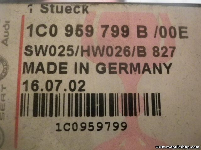 Controlador Confort VW Passat 3B 3BG Golf 4 Skoda Octavia 1C0959799B00E