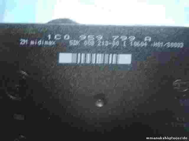 Controlador Confort VW Volkswagen 1C0959799A ZM MIDI MAX 5DK00821300 H01/S0003