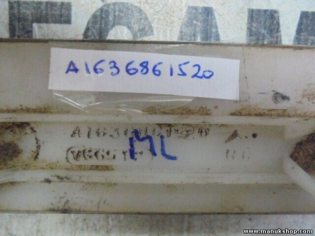 Estriberas taloneras acero trasero izquierdo Mercedes-Benz M-Klasse A1636861520