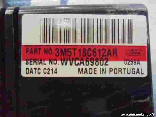 Climatizador Calefacción Clima panel de control Ford 3M5T-18C612-AR 3M5T18C612AR
