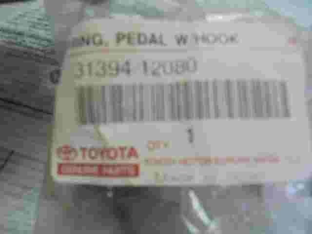 Pedale a molla con gancio Toyota Auris Avensis Corolla 3139412080 31394-12080