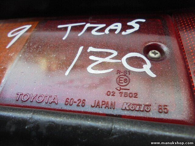 faros antiniebla trasero izquierdo Toyota Land Cruiser 3307415 33-07415