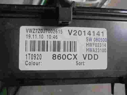 Esferas del cuadro instrumentos Touran Caddy 1T0920860CX 1T0920860CX001 V2014141