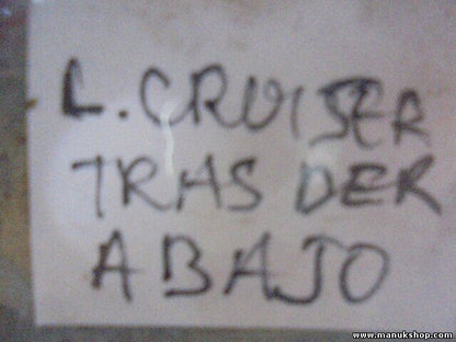 Bisagra de la puerta trasera izquierda abajo Toyota Land Cruiser .110 KW, 150 PS