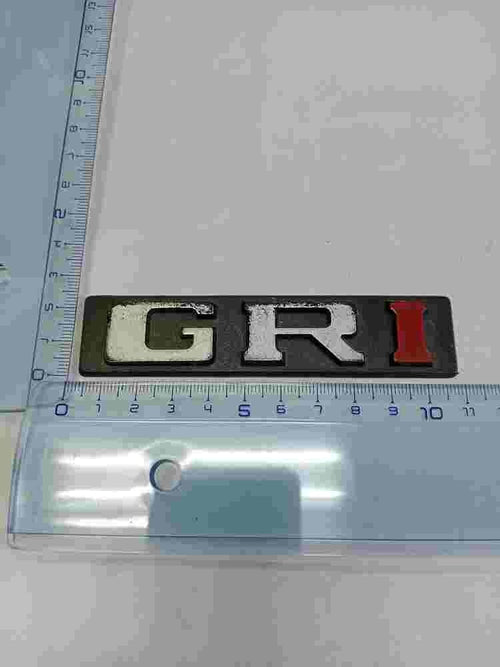 Emblema  Peugeot 405 GRI G R I 10.5cm.