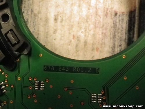 Unidad de control interior Citroen Peugeot 678243R012T 678243R012B