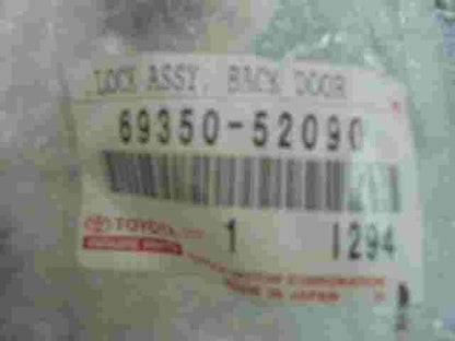 Lock Assy Back Door  Toyota Yaris 6935052090 69350-52090