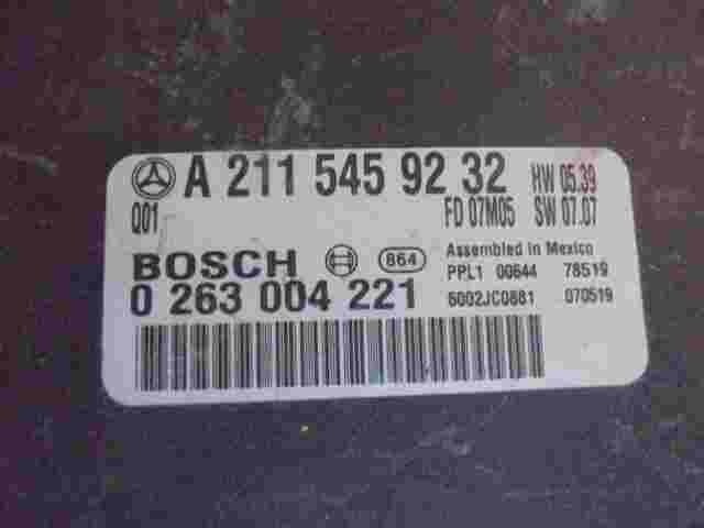 Unidad de control de la ayuda estacionamiento Mercedes W211 A2115459232 FD07M05