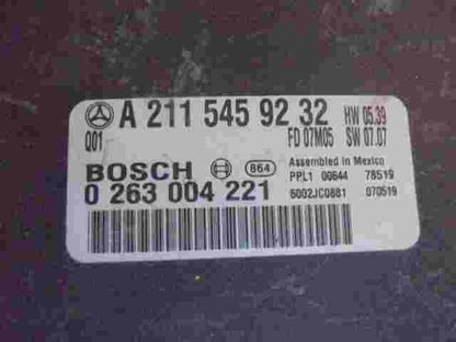Unidad de control de la ayuda estacionamiento Mercedes W211 A2115459232 FD07M05