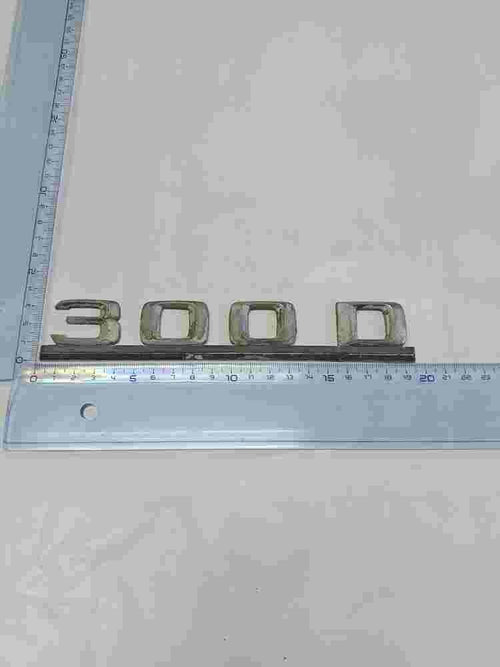 Emblema Mercedes-Benz W123 300 D 19,5 cm. 1238170915