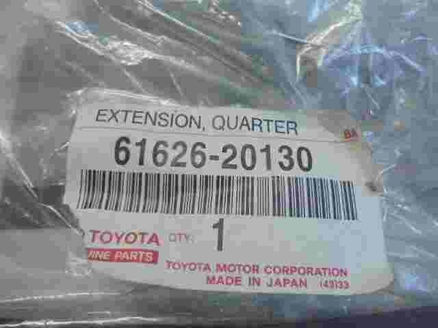Pannello posteriore quarto di estensione / Toyota Avensis T220 6162620130 616...