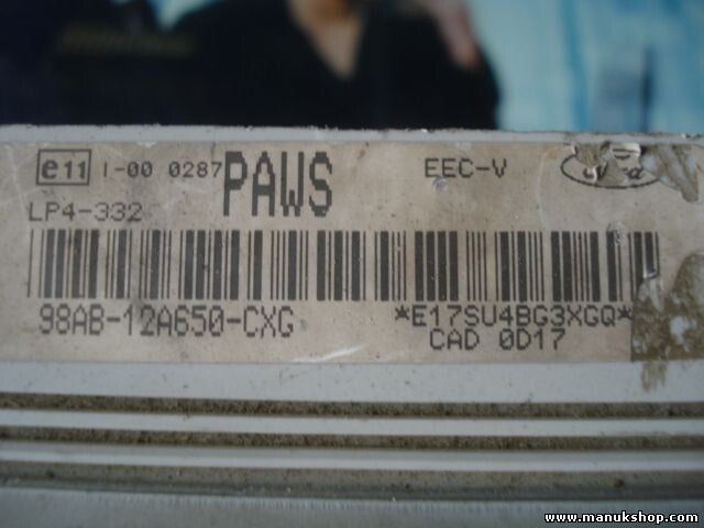 Centralita del motor Ford Focus 98AB-12A650-CXG 98AB12A650CXG VISTEON LP4332