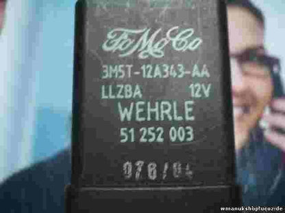 Regolatore relè ricotto spina Ford Mazda 3M5T12A343AA LLZBA 51252003