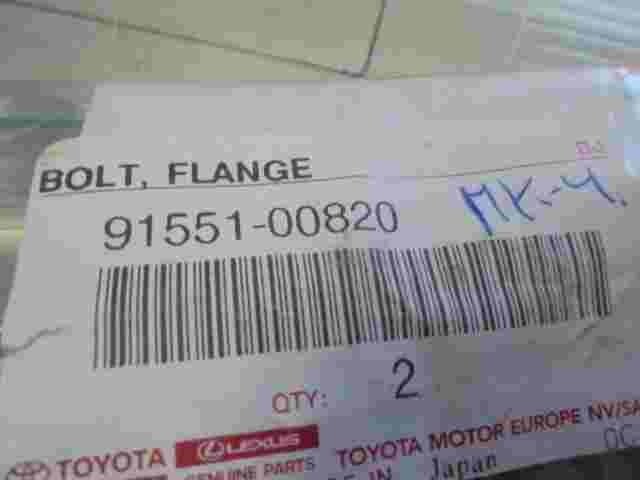 Flangia Bolt Toyota Agya Wigo Avanza Veloce 9155100820 91551-00820