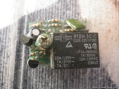 Relé 812H1CC 812H-1C-C 812H 1C C 12V-DC 7A/250VAC 7A/30VDC 12A/125VAC C9412