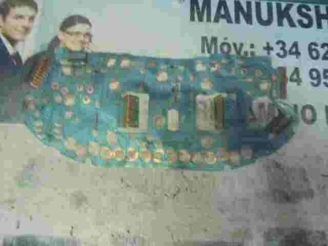 Diagrama del indicador de velocidad Renault 21612792-4 678998