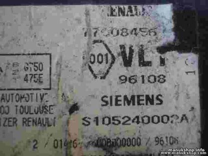 Relé Renault Clio I 7700845678 SIEMENS S105240002A