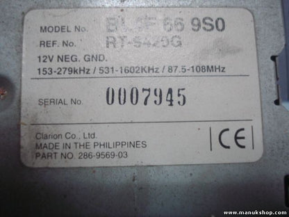 Radio CD WMA MP3 Mazda 323F BJ BL4F669S0 BL4F 66 9S0 RT-9420G RT9420G