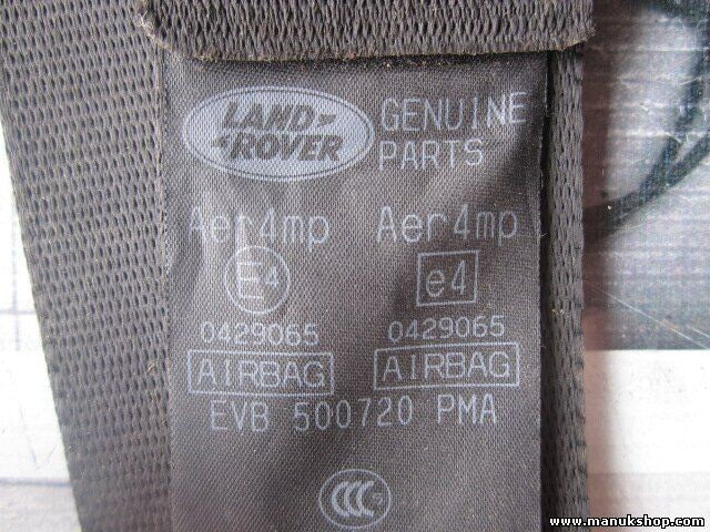 Cinturón de seguridad trasero derecho Land Rover Freelander EVB500720PMA