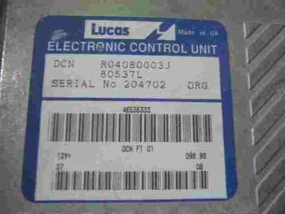 Centralina Fiat Marea 80537L 46536333 046536333 LUCAS R04080003J