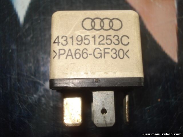 Niebla relé VW Volkswagen Audi 80 100 A3 A4 A6 Nr.200 1997 4.2L V8 431951253C