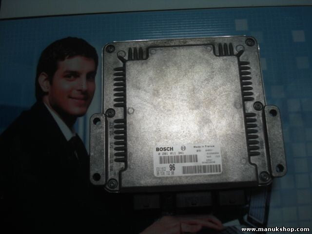 Centralita del motor Peugeot 307 2.0 HDI EDC15C296 EDC15C2 9653873280 96409380