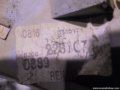 Parrilla rejilla frontal delantera Renault 8200150629C 8200 150 629 8200150629