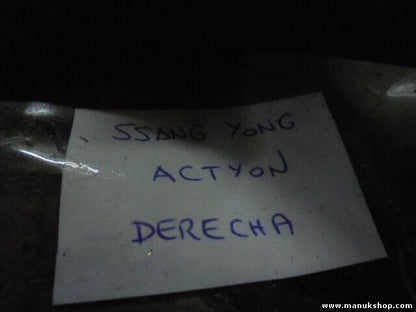 Mangueta buje delantera derecha Ssangyong 1998 ccm, 100 KW, 136 PS