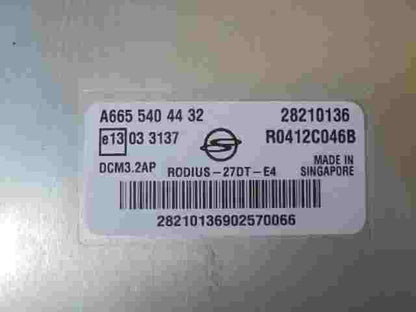 Centralita Ssangyong Rodius A6655404432 A665 540 44 32 R0412C046B 28210136