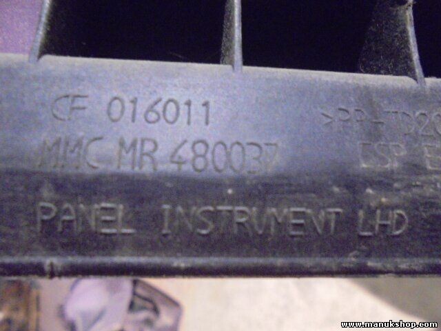 Salpicadero Mitsubishi Pajero 1998-2006 MMC MR480037 MR 480037 CF016011 CF 01601