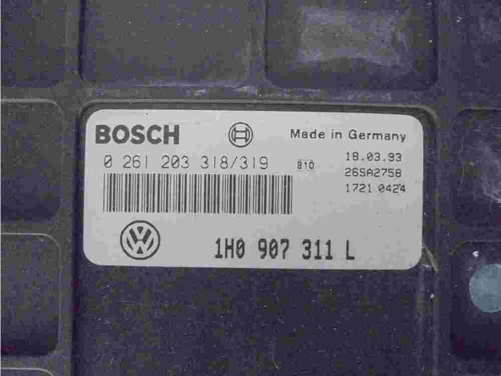 Centralita VW Volkswagen 1H0907311L  1HO907311L 26SA2758 BOSCH 0261203318/319