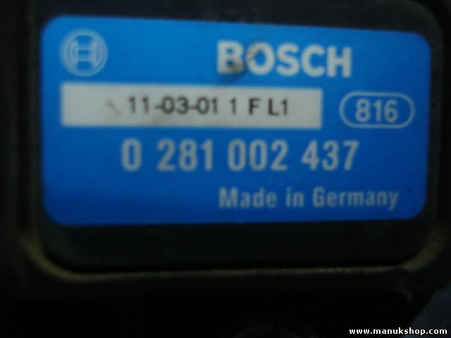 Boost sensor de presión Opel Vectra C Alfa Romeo Fiat  0281002437 0604073CR8 