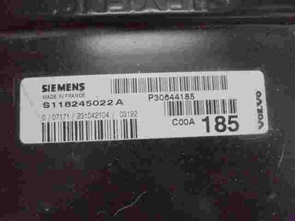 Centralita Volvo S40 V40 P30644185 SIEMENS S118245022A S118245022 A C00A185
