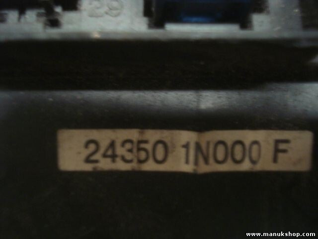 Caja de fusibles Nissan Almera I N15 243501N000 F 243501N000F 24350 1N000 F