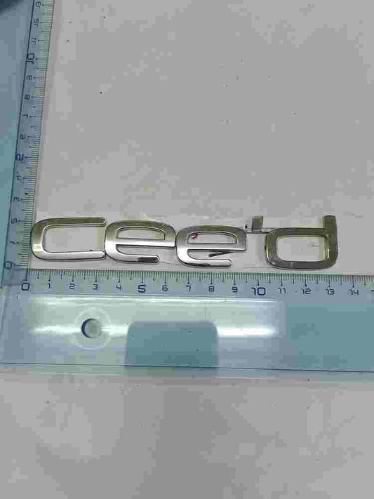Emblema Kia Ceed 13,4 cm.