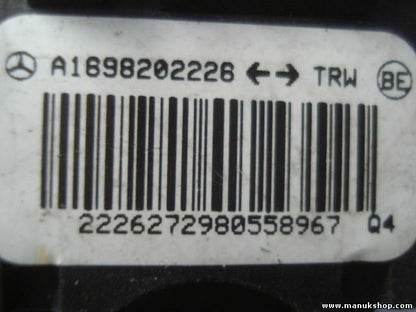  Sensor choque dispositivo de disparo Mercedes-Benz W169 W245 A1698202226