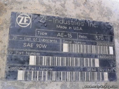 Grupo Diferencial Trasero Mercedes-Benz W163 ML 4460310013 4460060031 2000530559