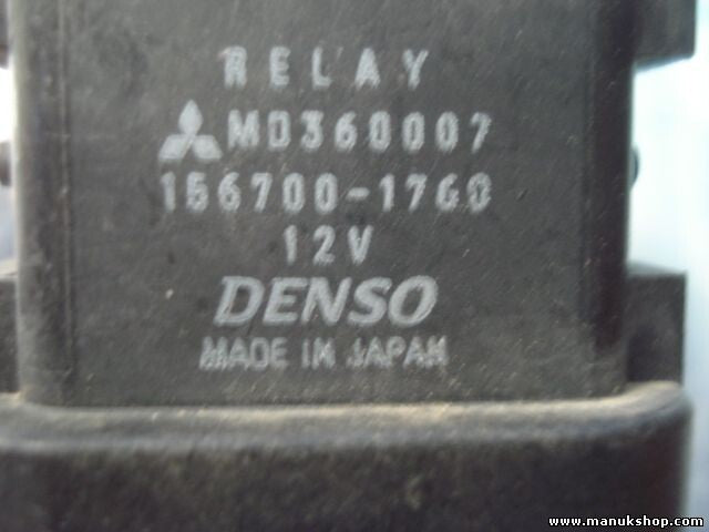 Relé Mitsubishi Carisma II Space Star GDI 12V DENSO 156700-1760 1567001760 MD360