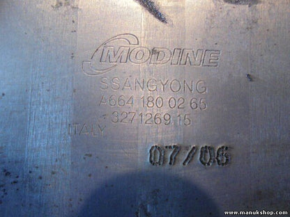 Enfriador de aceite Ssangyong A6641800265 A 664 180 02 65 327126915 3271269.15