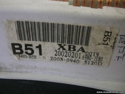 Cuadro de instrumentos Hyundai Santa Fe B51 94003-26520 9400326520