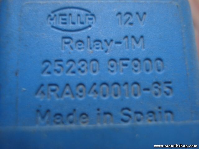 Relé de ventilación Nissan Primera Serena C23 MICRA (K11) 25230 9F900 25230900