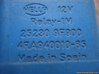 Relé de ventilación Nissan Primera Serena C23 MICRA (K11) 25230 9F900 25230900