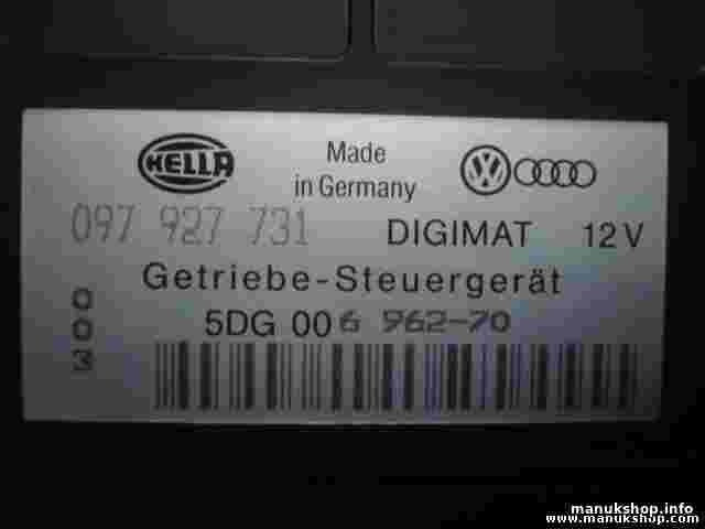 Transmisión controlador Audi 80 B4 097927731DM 097927731 DM HELLA 5DG00696270