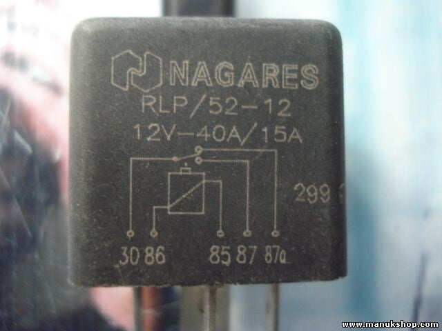 Relè Peugeot Renault NAGARES RLP/52-12 RLP5212 12V-40A/15A