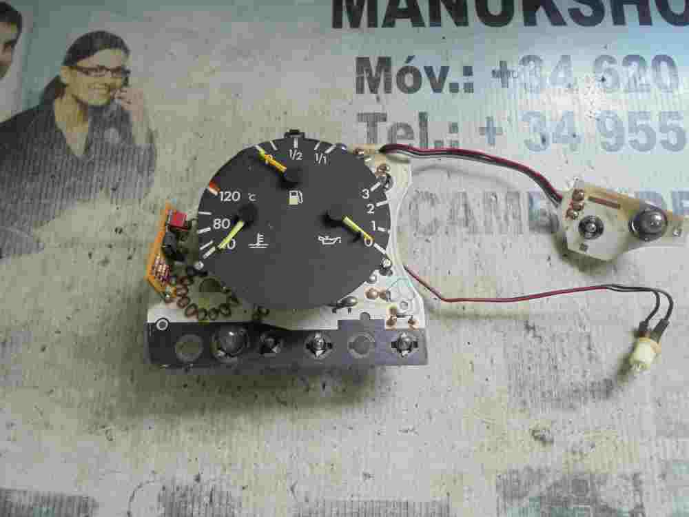 instrumentos indicador de combustible Mercedes W124 1245437321 1245402448 VDO 